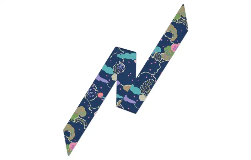 DIOR Scarves Women's Navy Blue