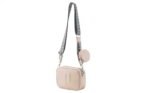 PUMA Synthetic Leather Combo Bag, Camera Bag, Crossbody Bag Regular Women's Pink