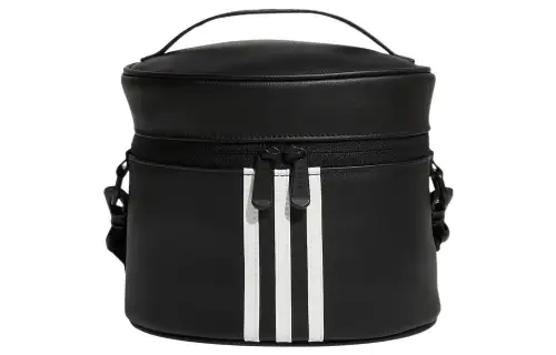 Adidas Polyurethane Bucket Bag, Handbag, Shoulder Bag, Crossbody Bag Regular Women's Black