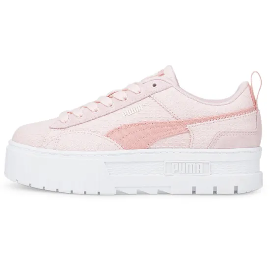 PUMA Mayze Skateboarding Shoes Women's Low-top Pink/white