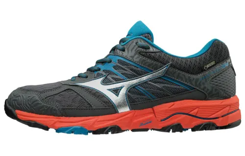 Mizuno Wave Mujin 5 Gt Low top Running Shoes Men's Black Blue