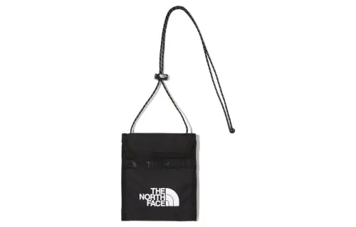 THE NORTH FACE 0.8L Shoulder Bag, Crossbody Bag, Outdoor Bag Nylon Fabric Black Unisex