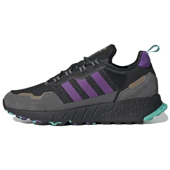 Zx 1K Adidas Originals Boost 'Seasonality   Black Purple'