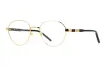 oval-frame glasses