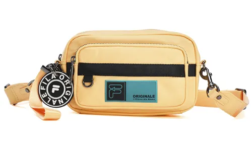 FILA Fabric Crossbody Bag Unisex Lunar Yellow