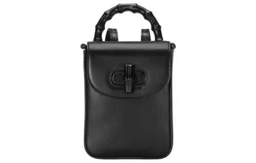 GUCCI GG Supreme Leather Backpack Mini Women's Black