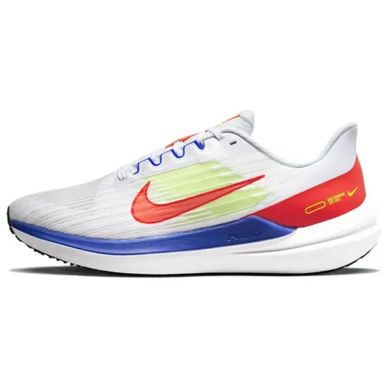 Nike Air Winflo 9 Bright Crimson Racer Blue