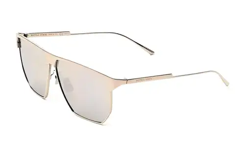 Bottega Veneta Eyewear Angular Aviator Sunglasses