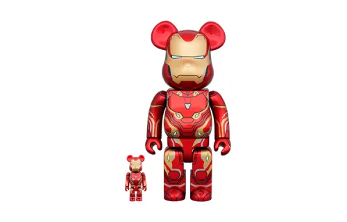 BE@RBRICK 400%100% Iron Man Mark50 Trendy Trendy Doll 7cm/28cm