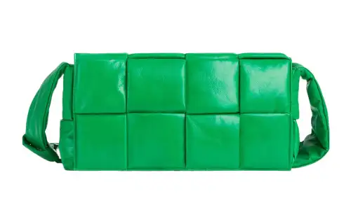 Bottega Veneta CASSETTE Cow Leather Shoulder Bag, Crossbody Bag Regular Men's Green