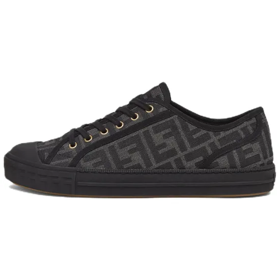 FENDI Domino Ff Lop Top Black