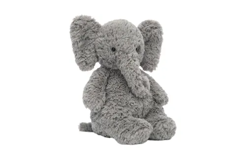 JELLYCAT Jungle Animal Series Archibald Elephant Doll Plush Doll Sitting Height 26cm High