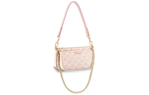 LOUIS VUITTON Multi Pochette Accessoires Light Pink