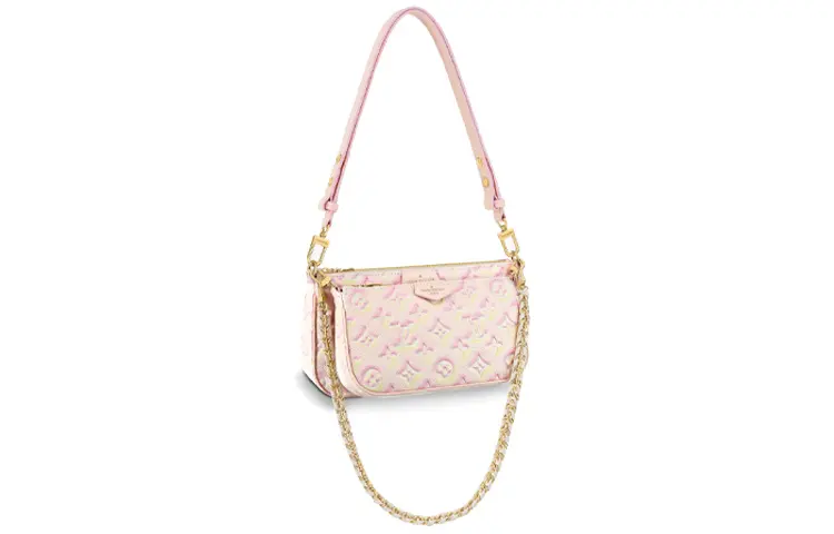 LOUIS VUITTON Multi Pochette Accessoires Light Pink