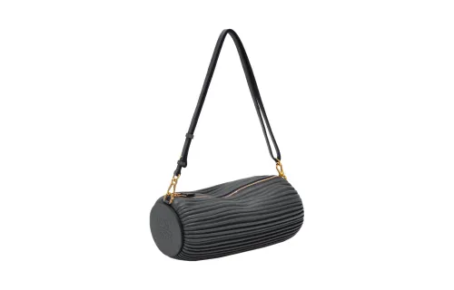 LOEWE Bracelet With Cow Leather And Sheepskin Wrist Bag, Shoulder Bag Small Women's Black