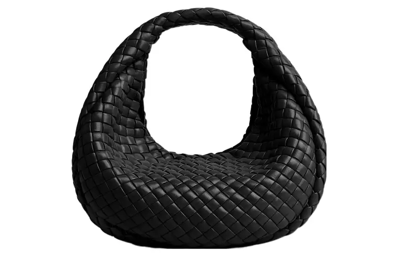 Bottega Veneta PaddedJODIE Sheepskin Handbag Women's Black