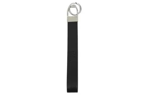 Bottega Veneta Keychain Unisex Black