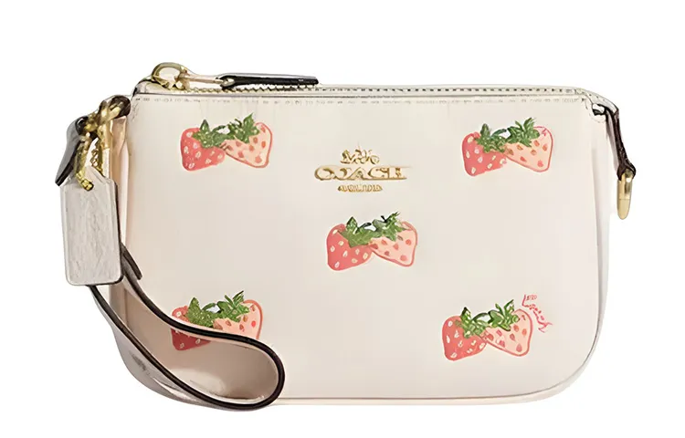 COACH Women's Nolita 15 Strawberry Pattern Handbag