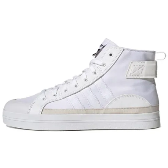 Adidas Neo Neo City Canvas Wear-resistant Casual Skateboarding Shoes Unisex White