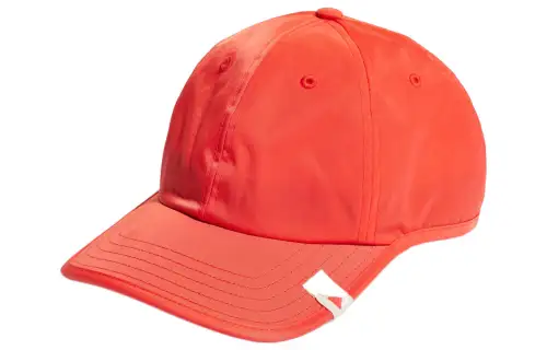 Adidas Polyamide Baseball Caps Unisex Light Red