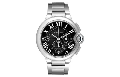 CARTIER Blue Balloon Collection Automatic Mechanical Movement Men's Watches Watch 44mm Black Dial