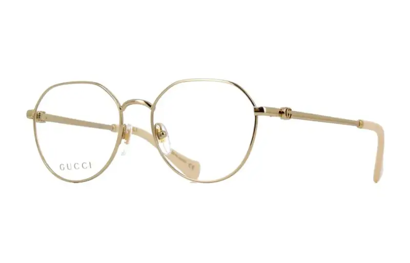 GUCCI Eyewear Oval Frame Glasses