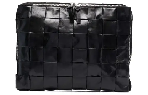 Bottega Veneta Intrecciato Zipped Briefcase