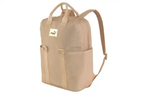 PUMA Fabric Backpack Regular Women's Beige Yellow