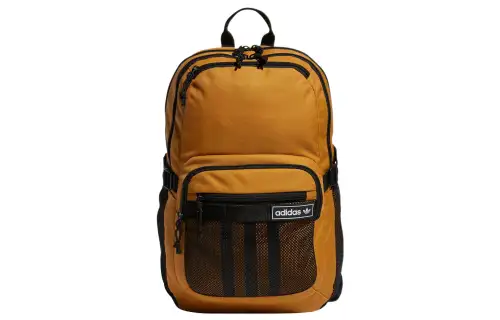 Adidas Originals Polyester Backpack Unisex Ginger Yellow