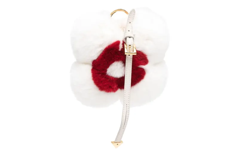 PRADA Charms Unisex White/Red