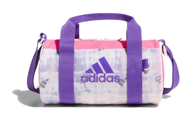 Adidas Thermoplastic Polyurethane Elastomer TPU Coating Handbag Large Women's Bright Pink Red Neon/Purple
