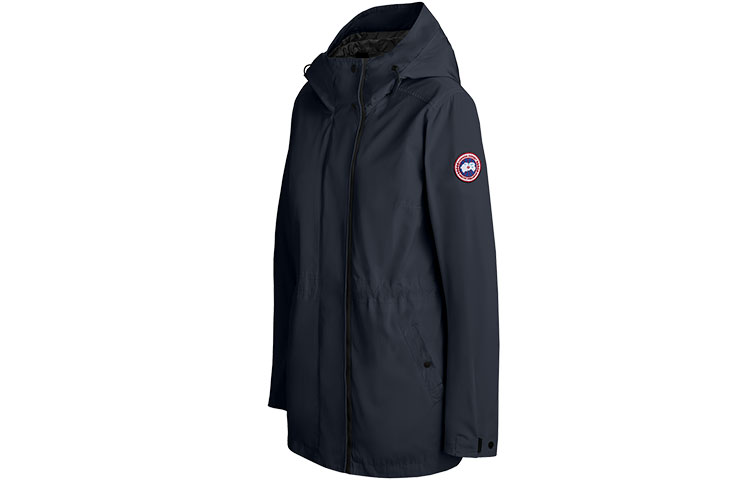 Женская куртка Canada Goose Minden (голубая) — фото 3