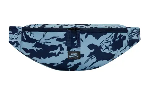 Nike Heritage Fabric Fanny Pack Regular Unisex Navy Blue/Milk Blue