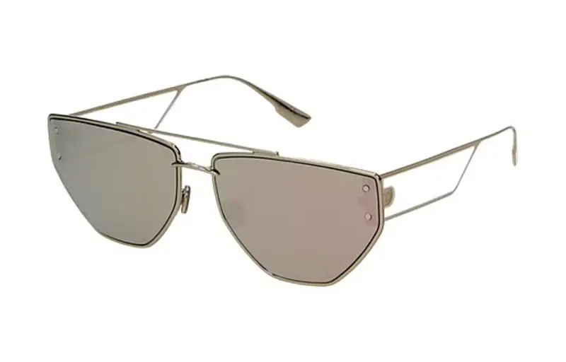 DIOR Sunglasses Unisex Gold