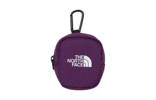 THE NORTH FACE Polyester Earphone Case Mini Unisex Purple