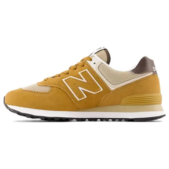 New Balance NB 574 Running Shoes Unisex Low-top Yellow/White