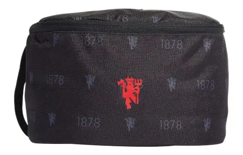 Adidas Recycled Polyester Sports Bag, Toiletry Bag Unisex Black
