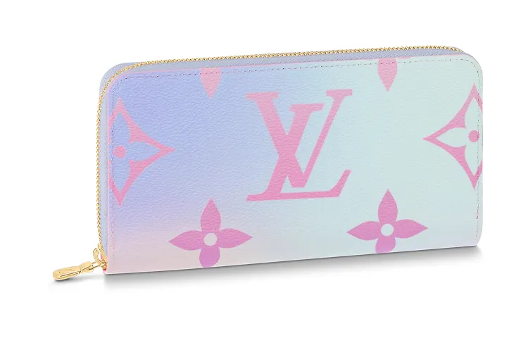 LOUIS VUITTON Zippy Wallet Sunrise Pastel