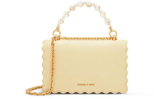 CHARLES&KEITH PU Leather Shoulder Bag, Crossbody Bag, Handbag Regular Women's Multicolor