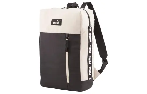 PUMA Polyester Backpack Large Unisex Black White