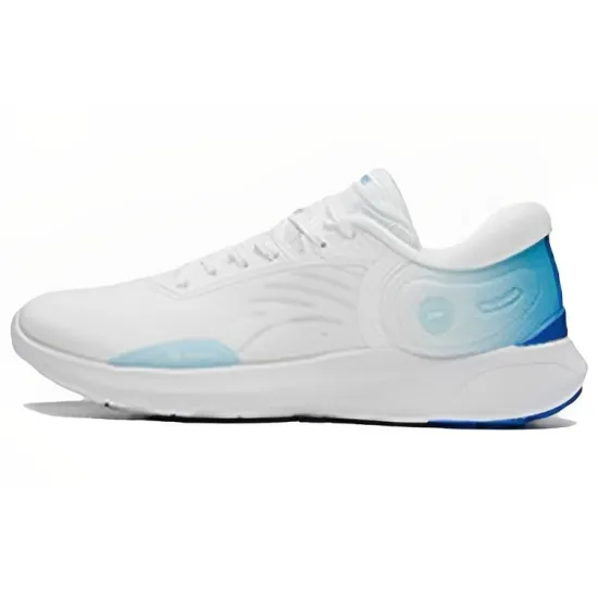 LINING Elegance Series Casual Shoes Men Low-Top Standard White/Norwegian Blue