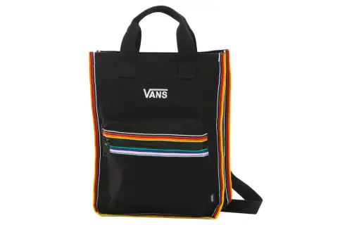 Vans Polyester Tote Bag, Shopping Bag, Backpack, Backpack Regular Women's Black