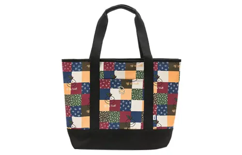 Vans Cotton Tote Bag, Shopping Bag, Handbag Regular Women's Multicolor