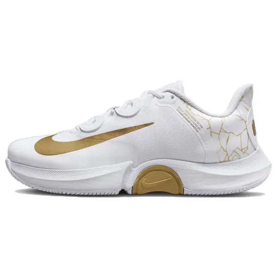 Nike Air Zoom GP Tennis Shoes Women's Low-top White/Gold