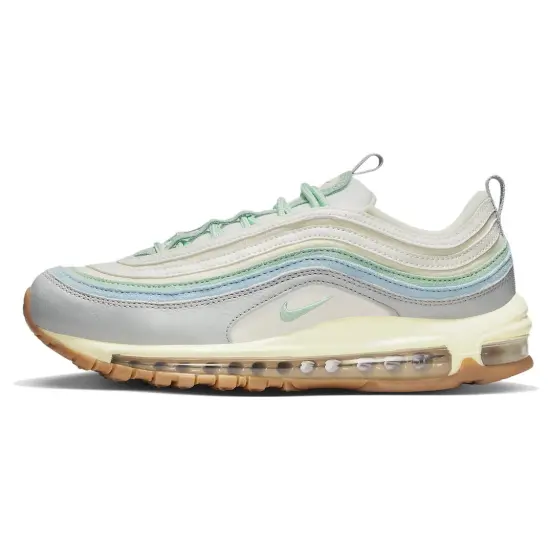 Nike Air Max 97 Enamel Green Sail Worn Blue Women's