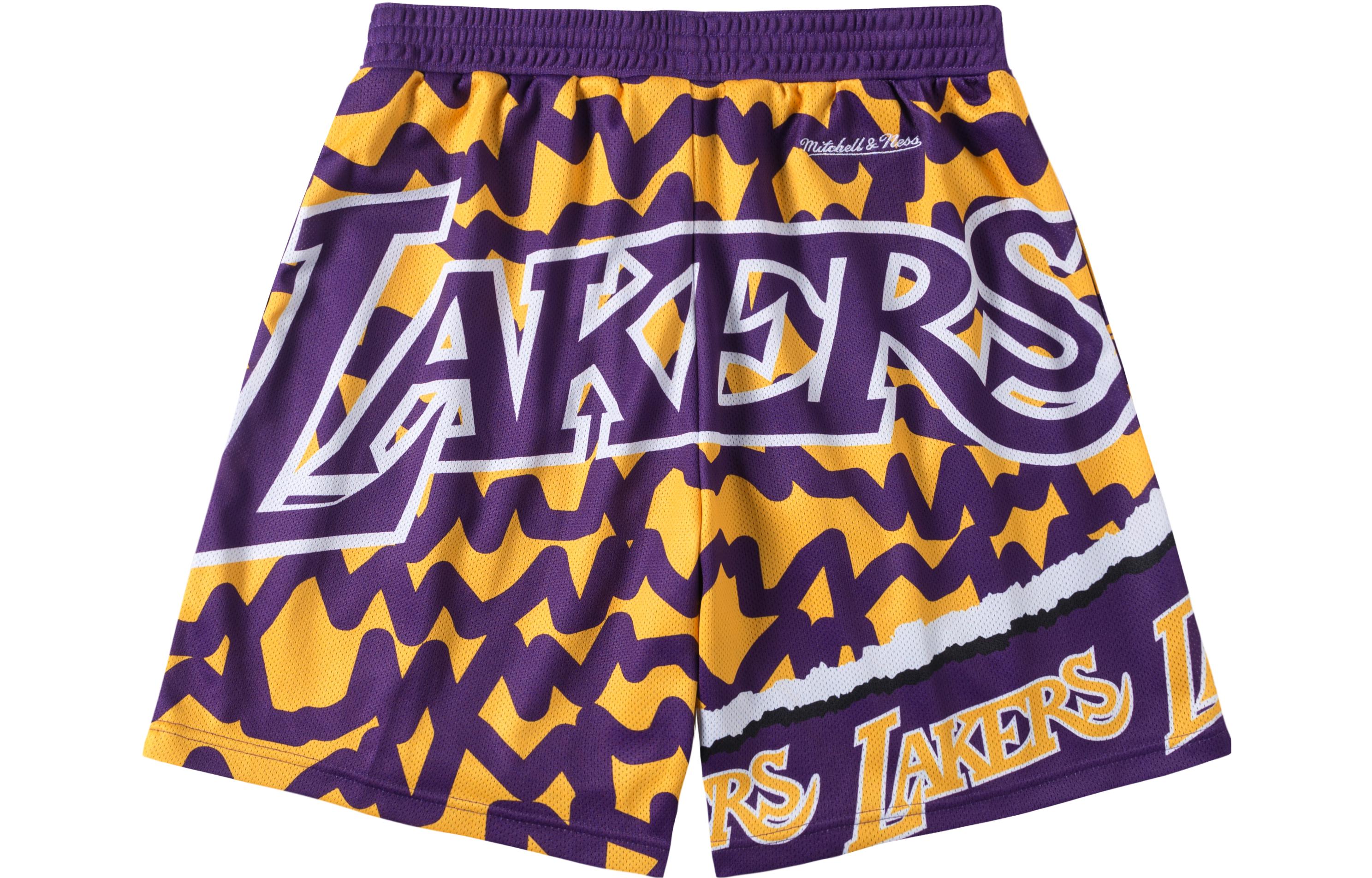 Mitchell Ness Basketball Shorts Men’s Purple