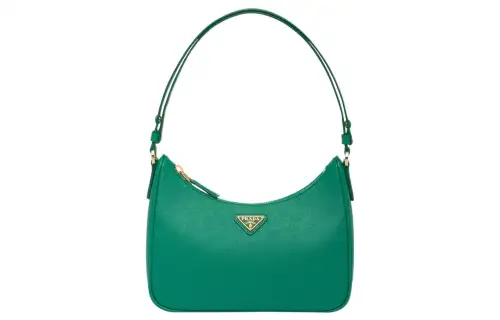 PRADA Saffiano Leather Shoulder Bag, Handbag, Shoulder Bag Women's Mango