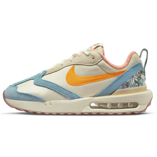 Nike Air Max Dawn Lifestyle Shoes Women's Low-top White/Blue/Gold