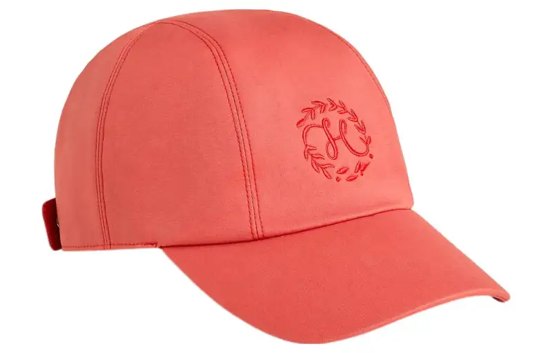 HERMES Baseball Cap Women's Red