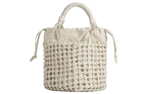 Bottega Veneta Sheepskin Small Bag, Tote Bag, Shopping Bag, Handbag Women's White